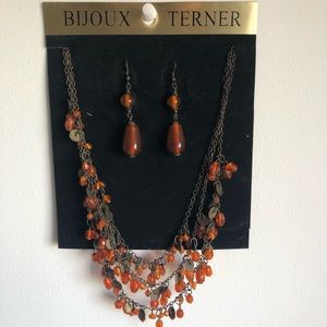 Luxury pendant bib necklace hook earrings …